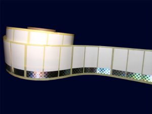 Etiketten mit Hologrammen